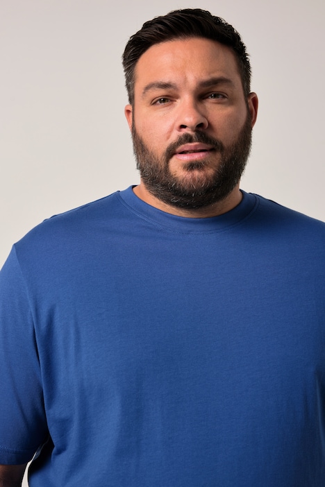 Men+ T-Shirt, Halbarm, Rückenprint, bis 8 XL