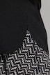 Overhemdblouse, linnenlook, A-lijn, overhemdkraag, 3/4-mouw