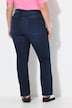 Paula jeans, straight fit, 3D floral print
