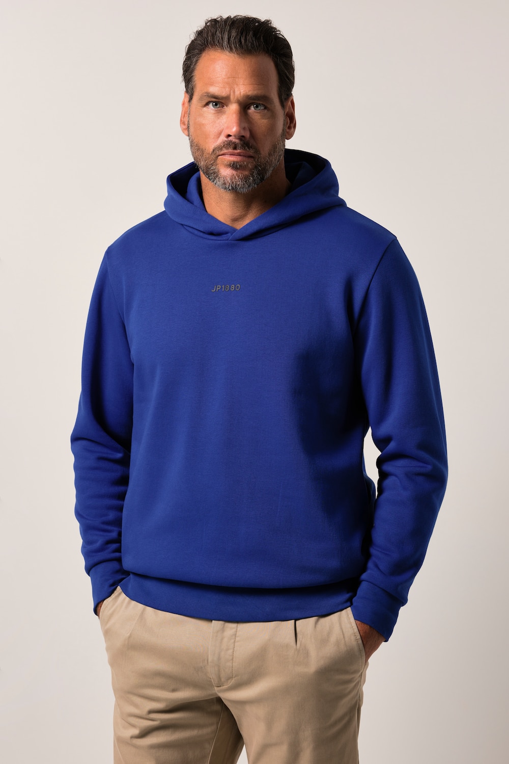 JP1880 hoodie, capuchon, zakken in zijnaad, tot 8XL