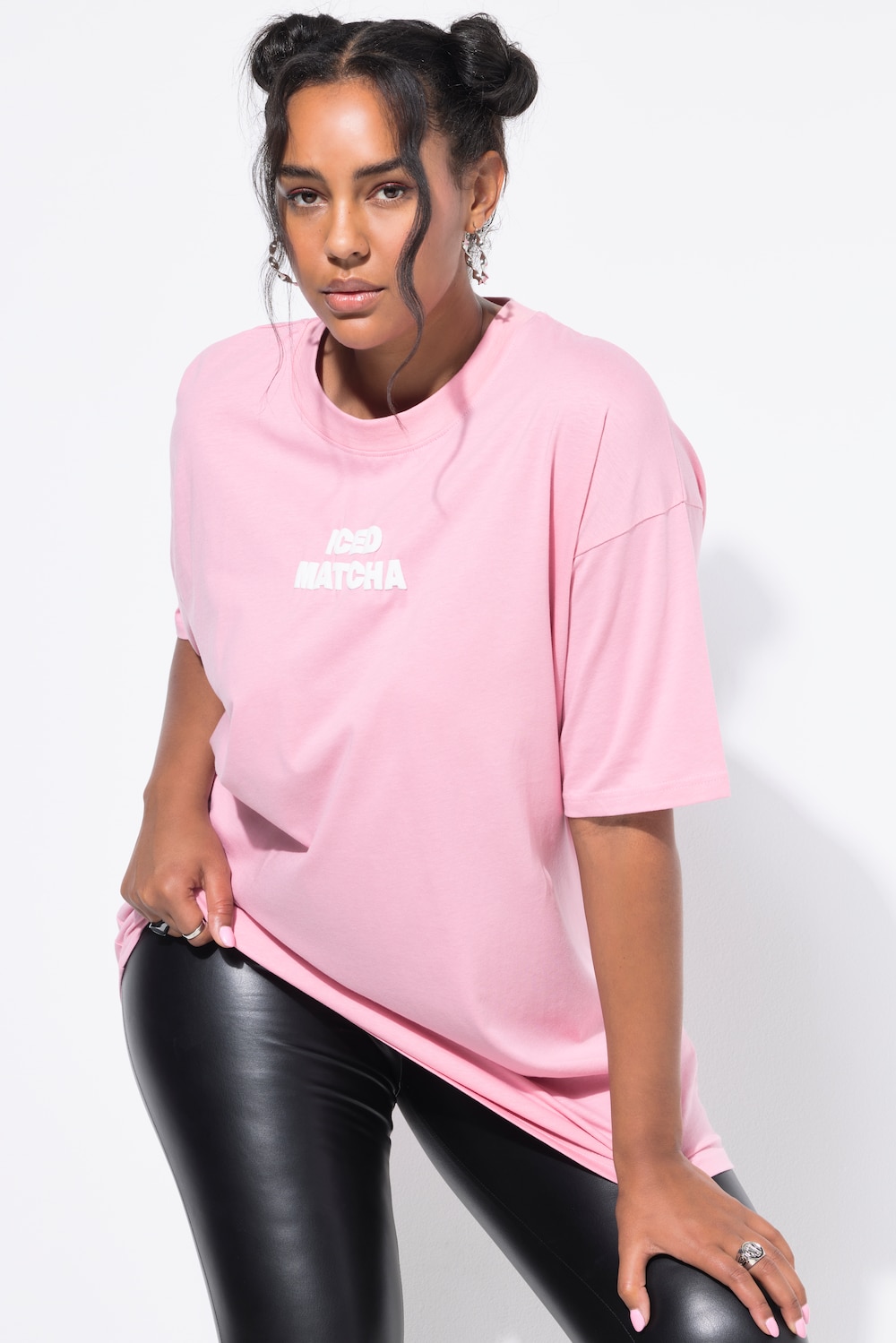 T-shirt, oversized, 3D-statement