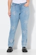 Jeans, straight fit, stars, 5-pocket