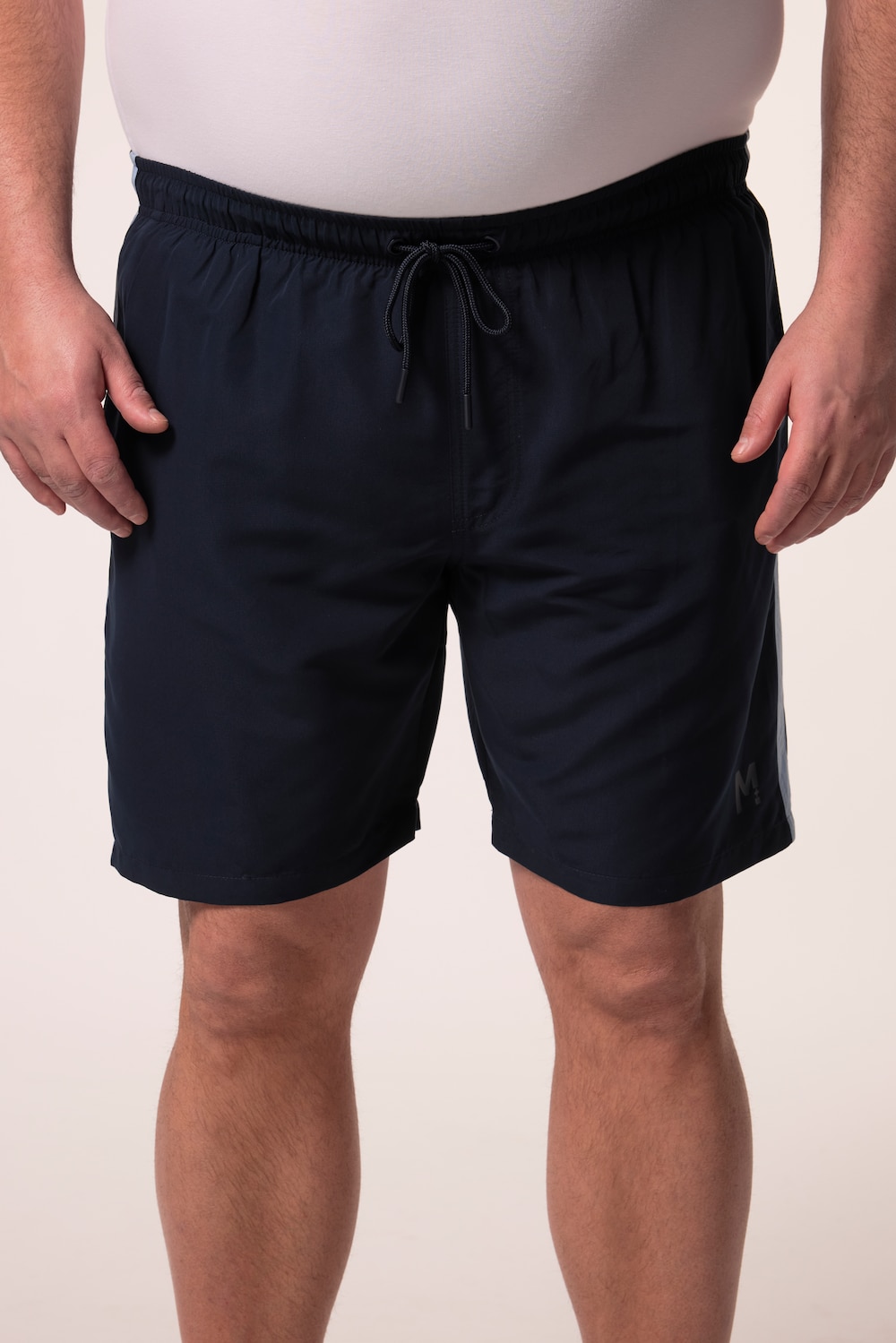 Men+ Badeshorts, Bauchfit, Seitenstreifen, Elastikbund, bis 8 XL