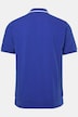 Men+ poloshirt, Buik-Fit, korte mouwen, piqué, print, tot 8XL