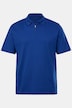 Boston Park poloshirt, korte mouwen, piqué, structuur, rits, tot 84/86