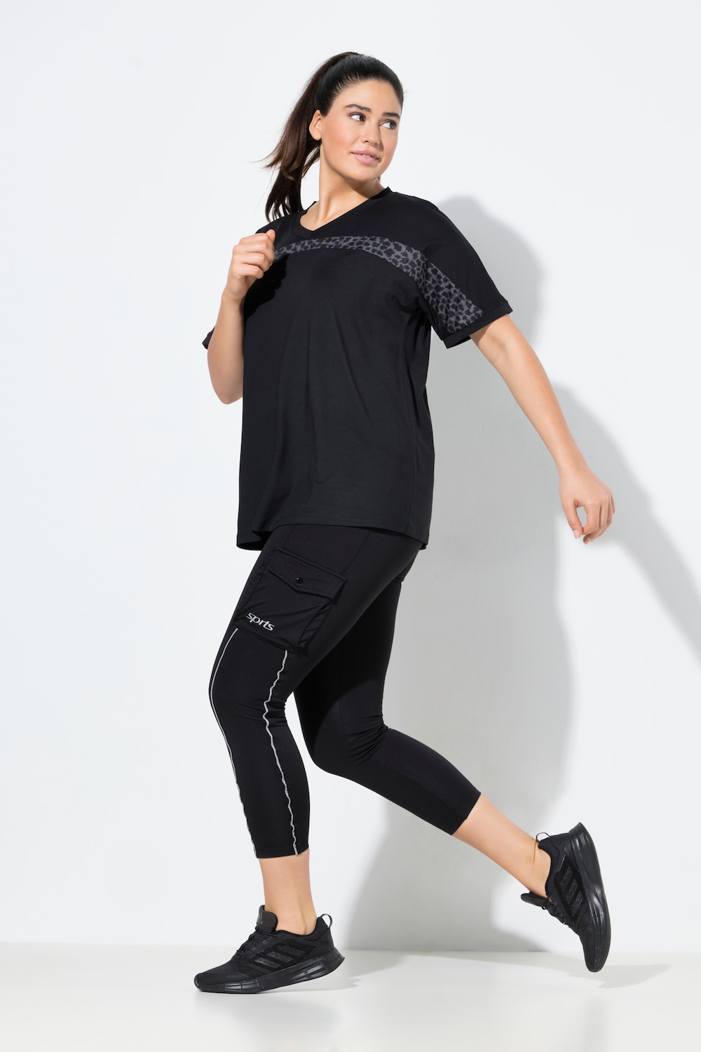 Sportlegging, cargozakken, Powerstretch, reflector