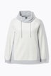 Sweatshirt, glanseffect, opstaande kraag, lange mouw