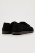 Leder-Loafer, Blockabsatz, Weite H