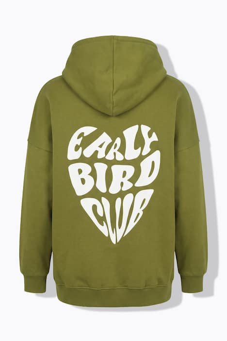 Hoodie, oversized, Kapuze, Heart-Prints