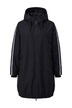 Funkční bunda, oversize, prošívaná podšívka, kapuce, dvoucestný zip