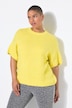 Genser, Oversize-form, fancy-strikk, halve ermer