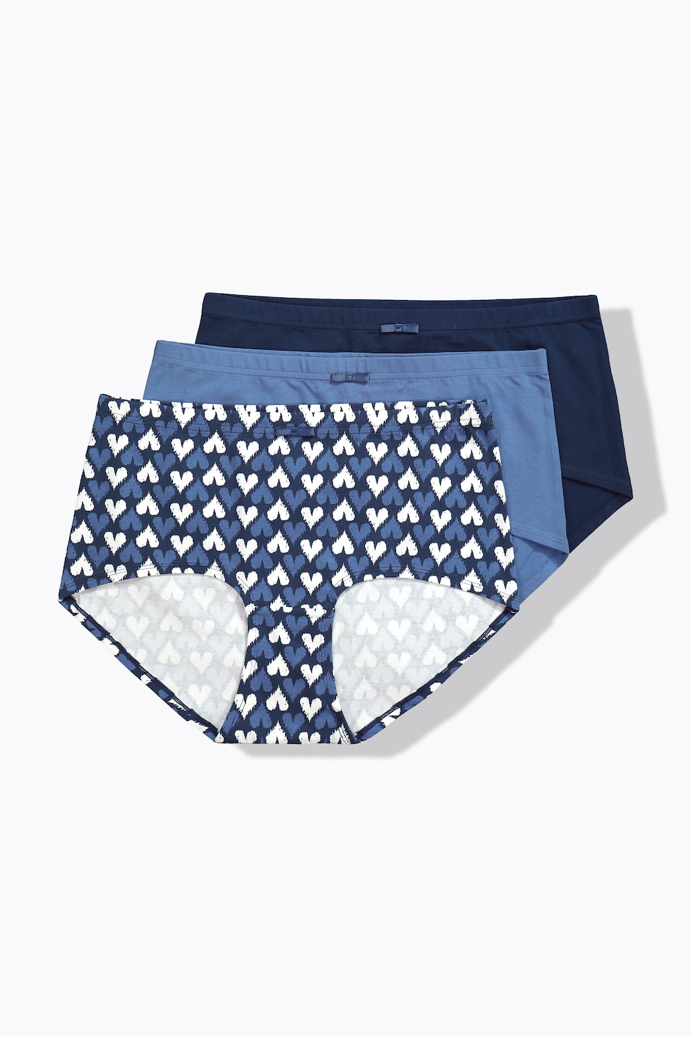 Große Größen Hipster, Damen, blau, Größe: 62/64, Baumwolle, Ulla Popken