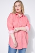 Blusa camisera, oversize, rayas