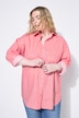 Blusa camisera, oversize, rayas