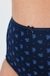 Maxislips, 5er-Pack, Muster/einfarbig