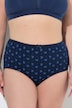 Maxislips, 5er-Pack, Muster/einfarbig