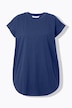 T-Shirt, gerundeter Saum