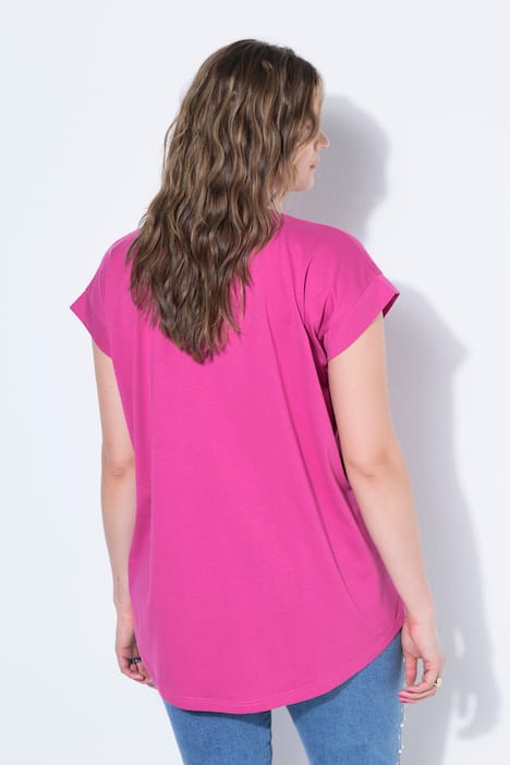 T-shirt, afgeronde zoom