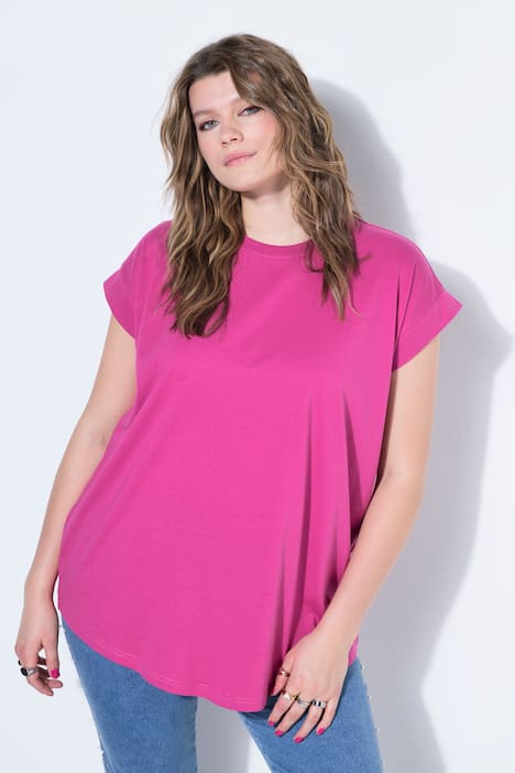 T-shirt, afgeronde zoom