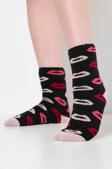Kiss Print Socks