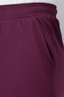 Jupe-culotte en molleton de coton bio, tissu gaufré, jambe large