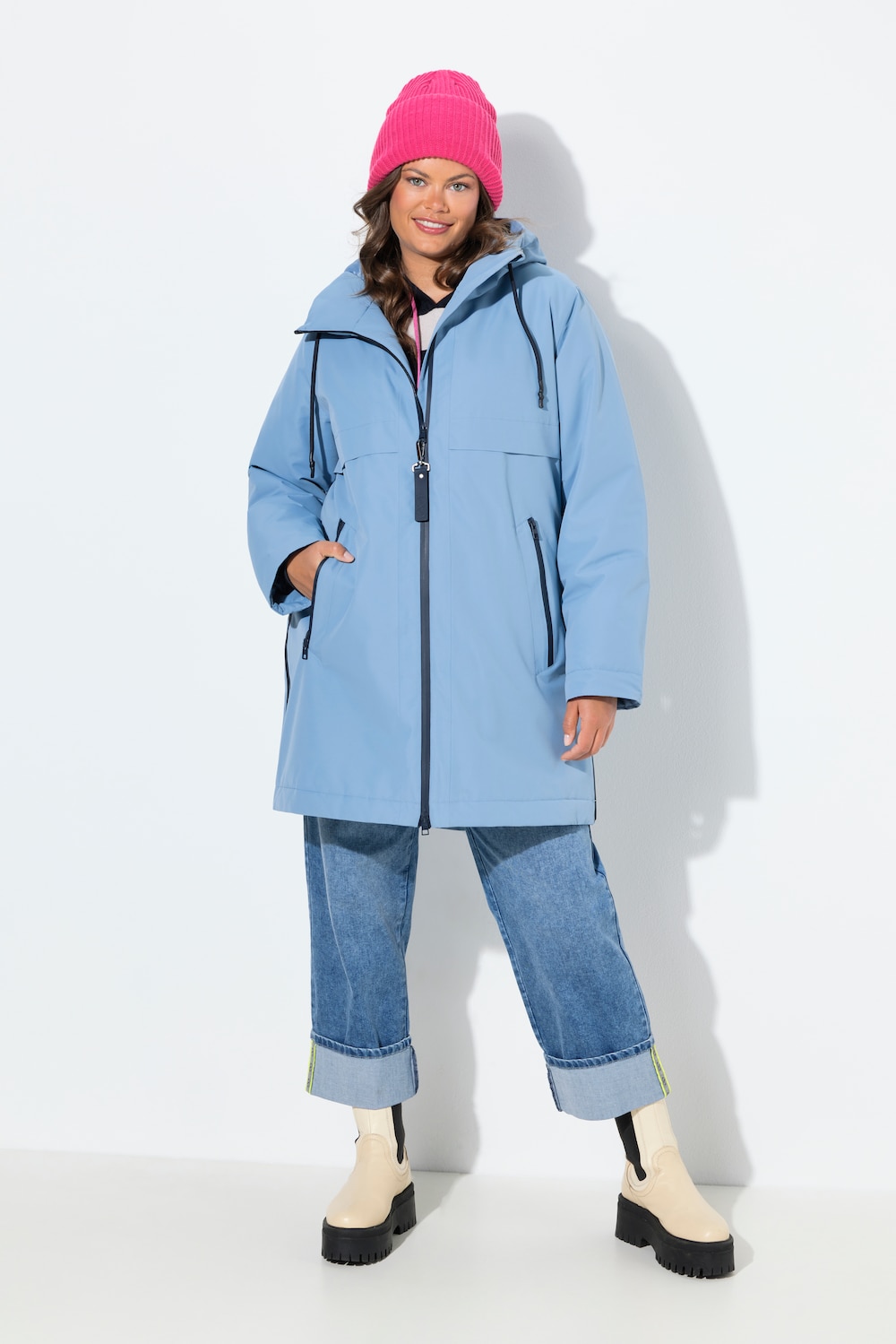 Funktionsjacke, All-Season-Jacke, Kapuze