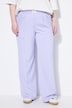 Hose, Straight Legs, Elastikbund mit Label