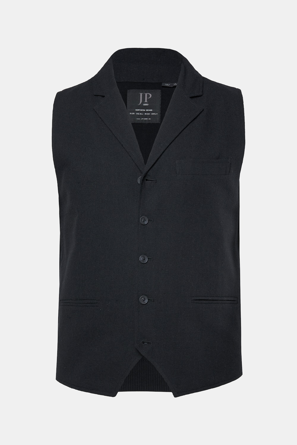JP1880 Tweed-Weste, FLEXNAMIC®, Woll-Qualität, Strickrücken, bis 7 XL