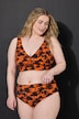 Bikini-Top, Softcups, Palmenprint, Shaping