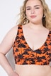 Bikini-Top, Softcups, Palmenprint, Shaping