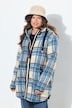 Checked Wool Look Jacket