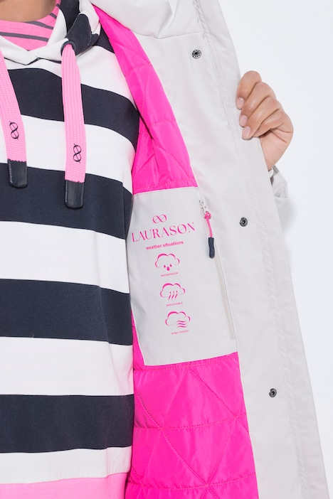 Funktionsjacke, All-Season-Jacke , Kapuze,