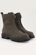 Boots, Nubukleder, Reißverschluss, Weite H
