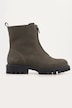 Boots, Nubukleder, Reißverschluss, Weite H