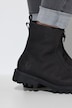 Boots, Nubukleder, Reißverschluss, Weite H