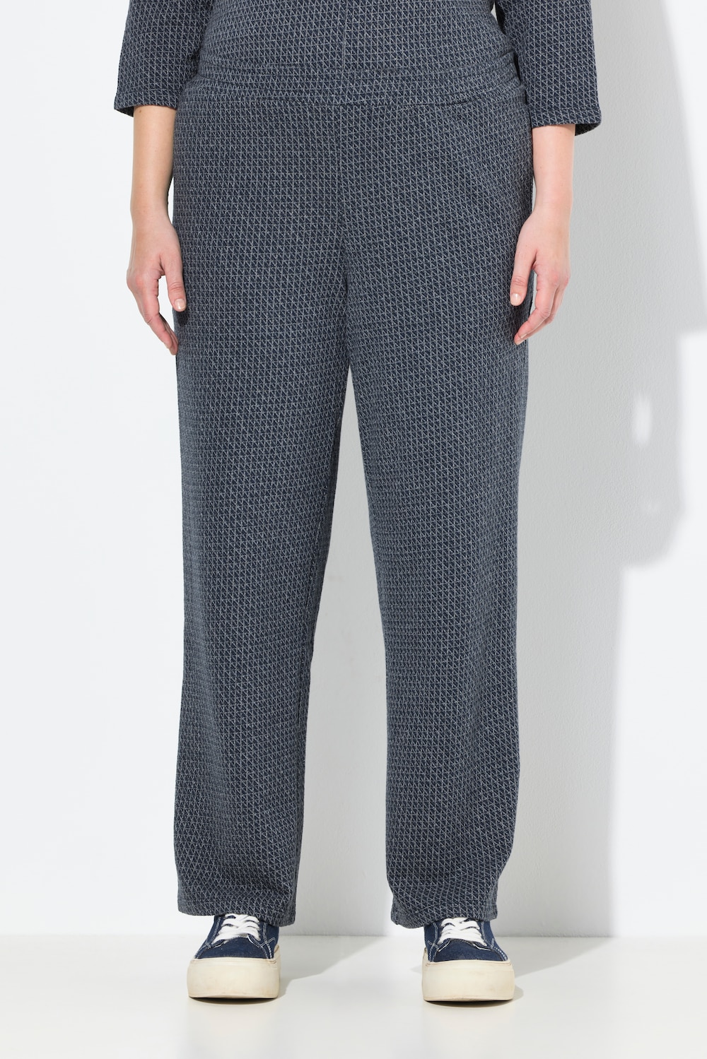 Große Größen Sweathose Rose, Damen, blau, Größe: 42/44, Baumwolle, Ulla Popken