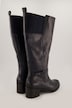 Botas de cuero, caña XL, plantilla intercambiable, ancho H
