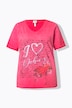 T-shirt, traditioneel motief, classic, V-hals, korte mouw