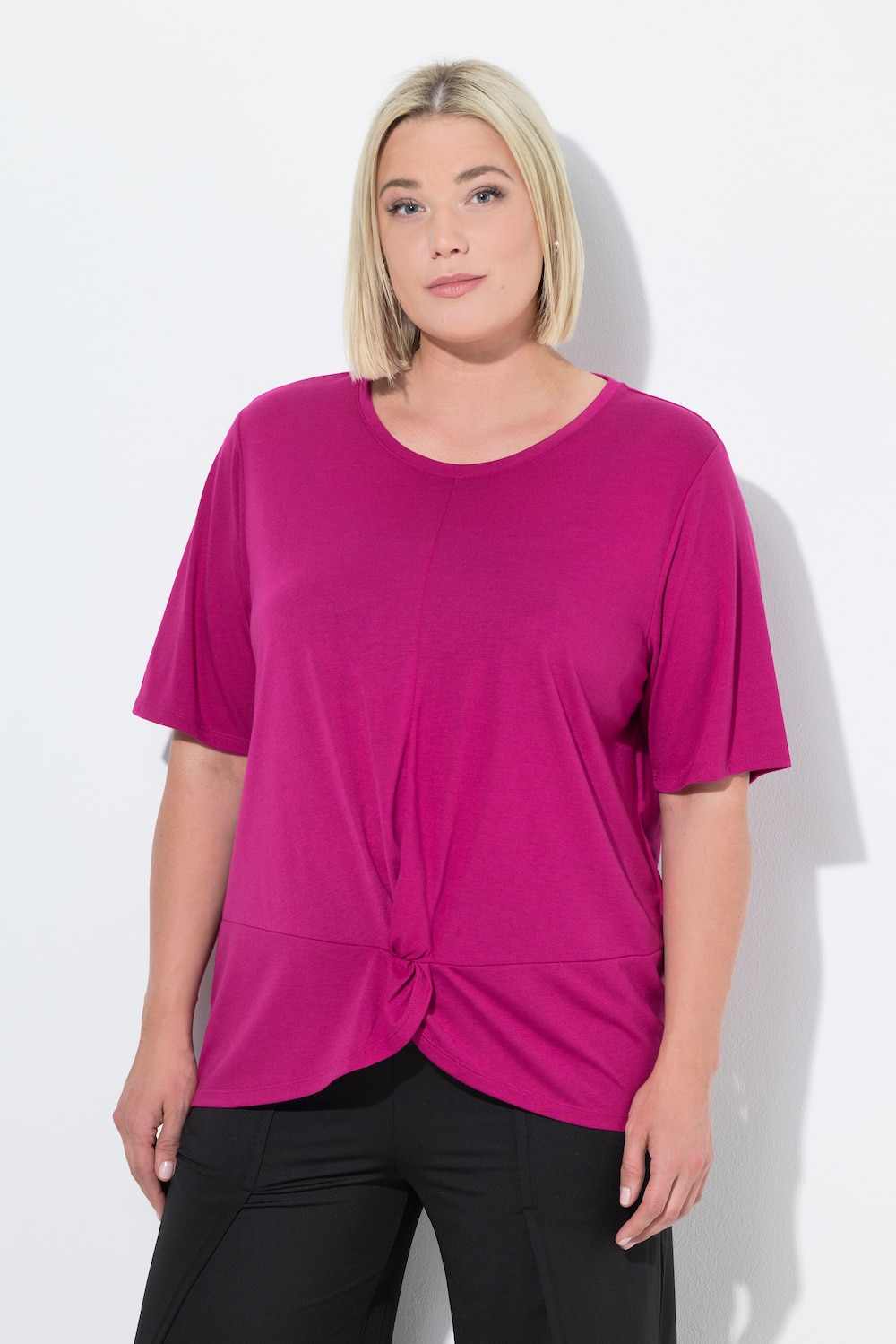 Große Größen Funktions-Shirt, Damen, rosa, Größe: 58/60, Polyester/Viskose, Ulla Popken