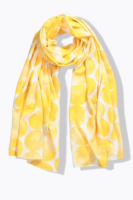 Circle Print Scarf