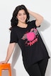 A-line smiley T-shirt