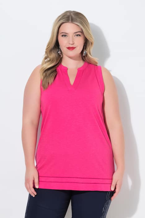 Top, A-lijn, kanten linten