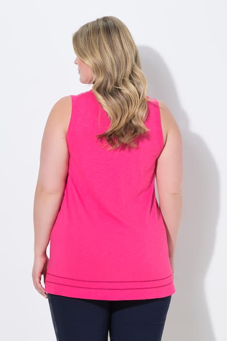 Top, A-lijn, kanten linten