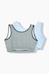 2 Pack Bralettes- Sweet Check