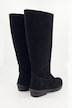 Veloursleder-Stiefel, XL-Schaft, Warmfutter, Weite H