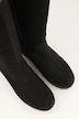 Veloursleder-Stiefel, XXL-Schaft, Warmfutter, Weite H