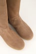 Veloursleder-Stiefel, XXL-Schaft, Warmfutter, Weite H