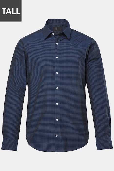 JP 1880 Karohemd, Langarm, Kentkragen, Modern Fit, bis 8 XL