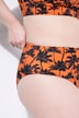 Bikinislip, hoge taille, palmenprint