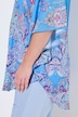Blusekaftan, løs passform, heldekkende mønster